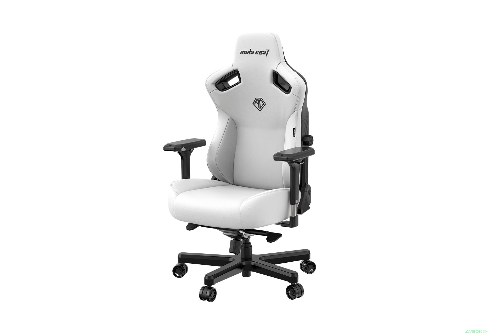 Зображення 5 - Комп'ютерне крісло Anda Seat Kaiser 3 72x57x136 см ігрове, біле