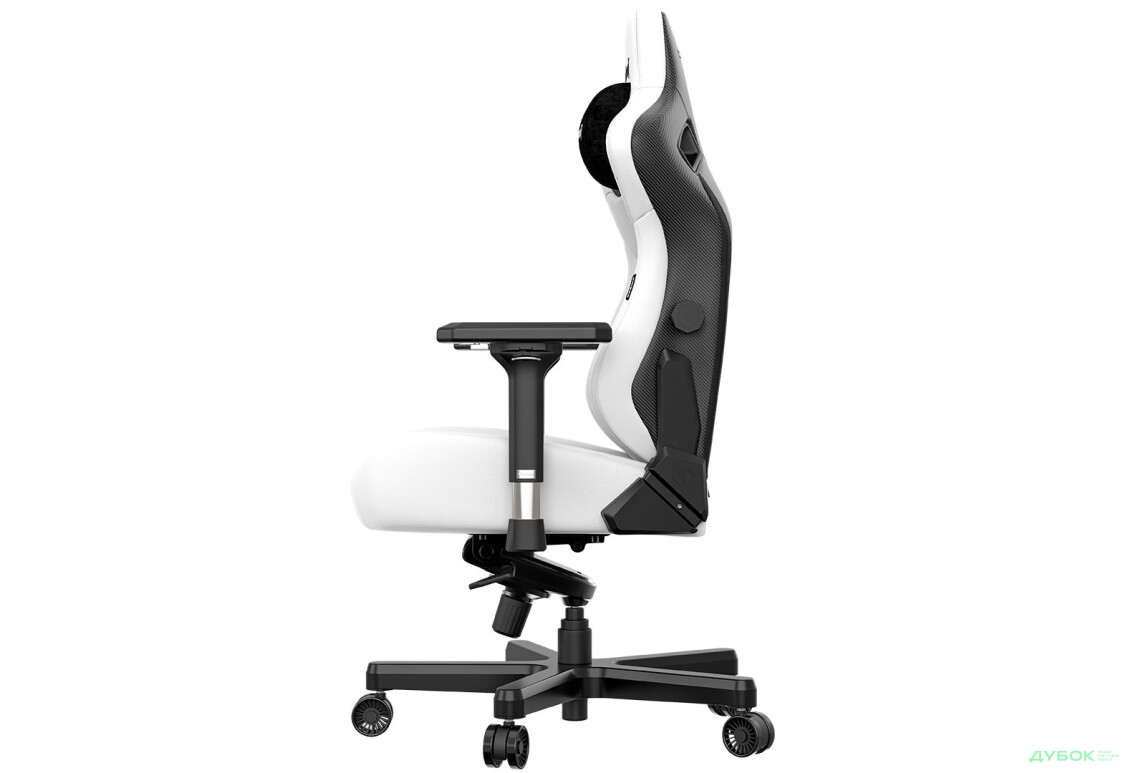 Зображення 8 - Комп'ютерне крісло Anda Seat Kaiser 3 72x57x136 см ігрове, біле