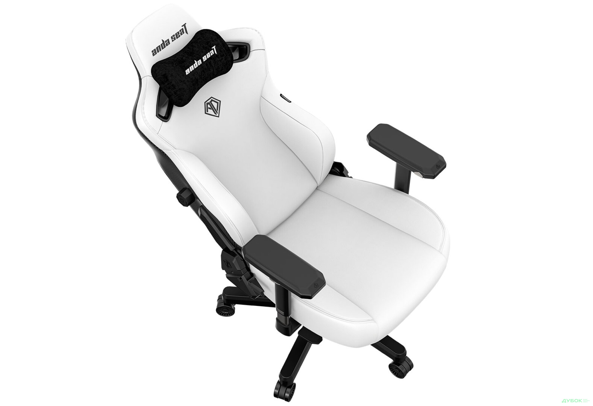 Фото 10 - Компьютерное кресло Anda Seat Kaiser 3 72x57x136 см игровое, белое