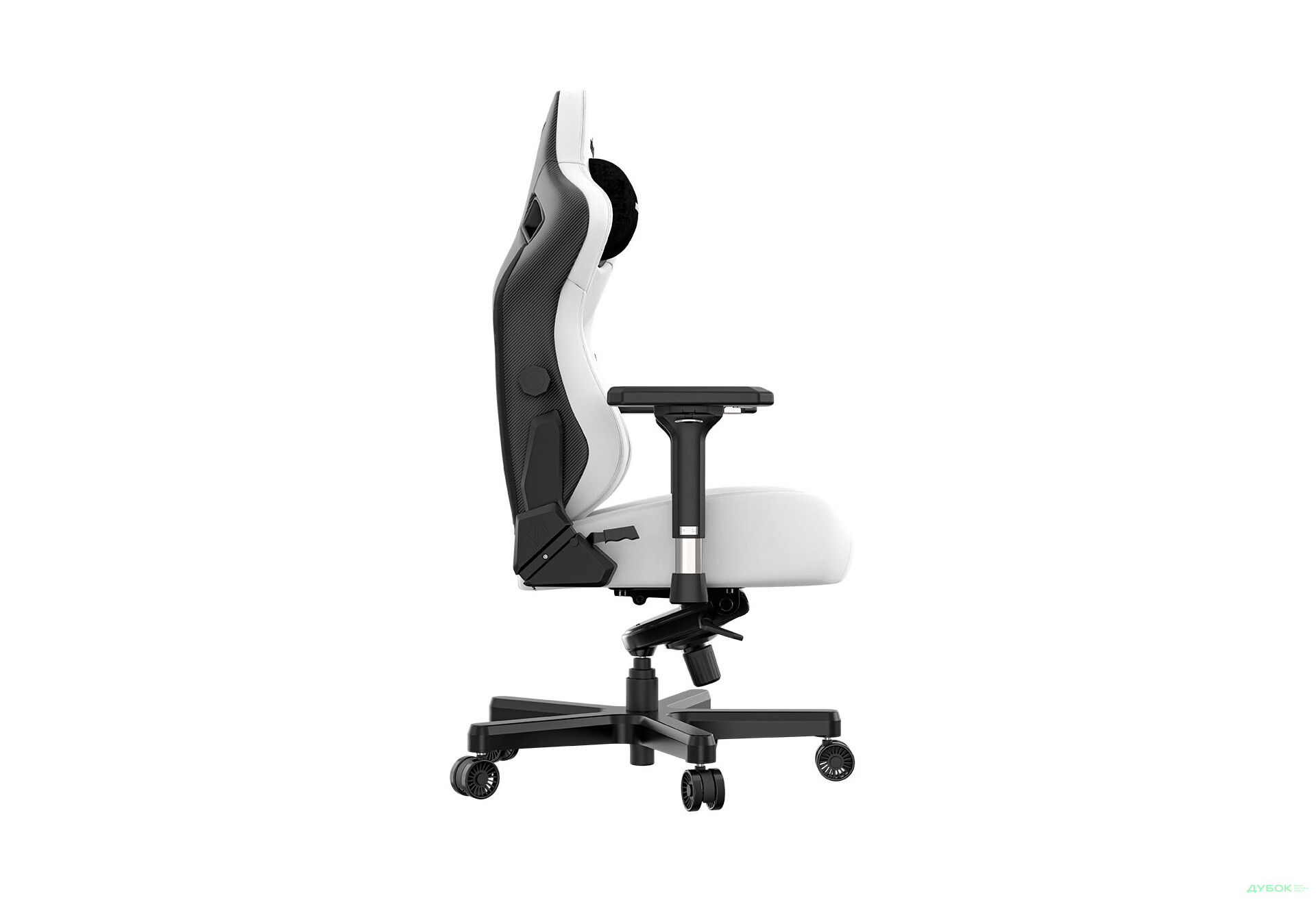 Зображення 7 - Комп'ютерне крісло Anda Seat Kaiser 3 72x57x136 см ігрове, біле