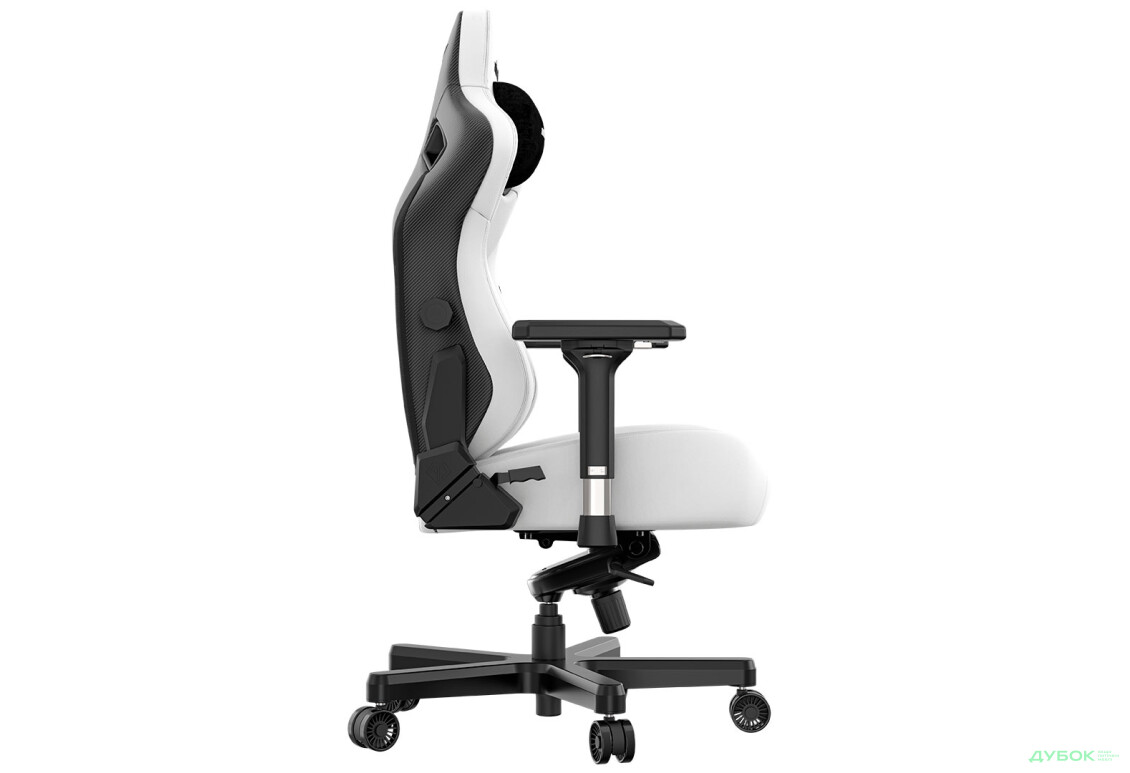 Фото 7 - Комп'ютерне крісло Anda Seat Kaiser 3 72x57x136 см ігрове, біле