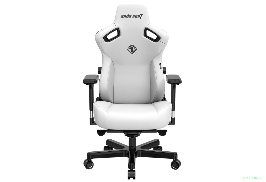Зображення 2 - Комп'ютерне крісло Anda Seat Kaiser 3 72x57x136 см ігрове, біле
