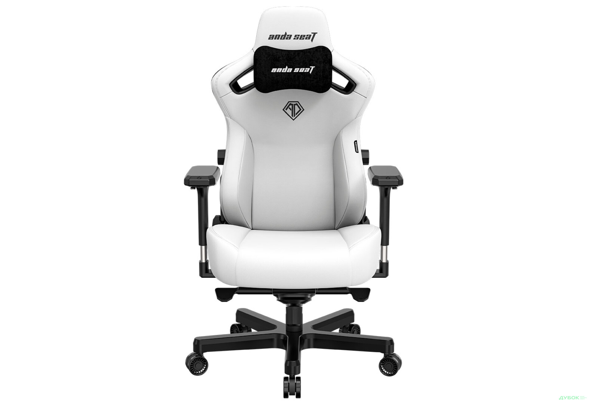 Фото 1 - Комп'ютерне крісло Anda Seat Kaiser 3 72x57x136 см ігрове, біле
