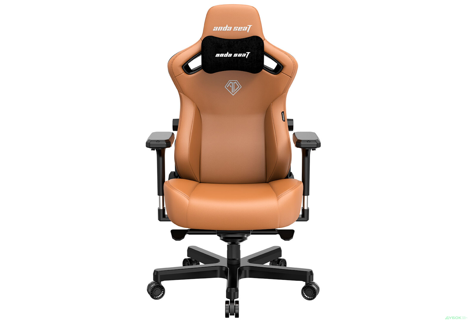 Фото 1 - Комп'ютерне крісло Anda Seat Kaiser 3 72x57x136 см ігрове, коричневе
