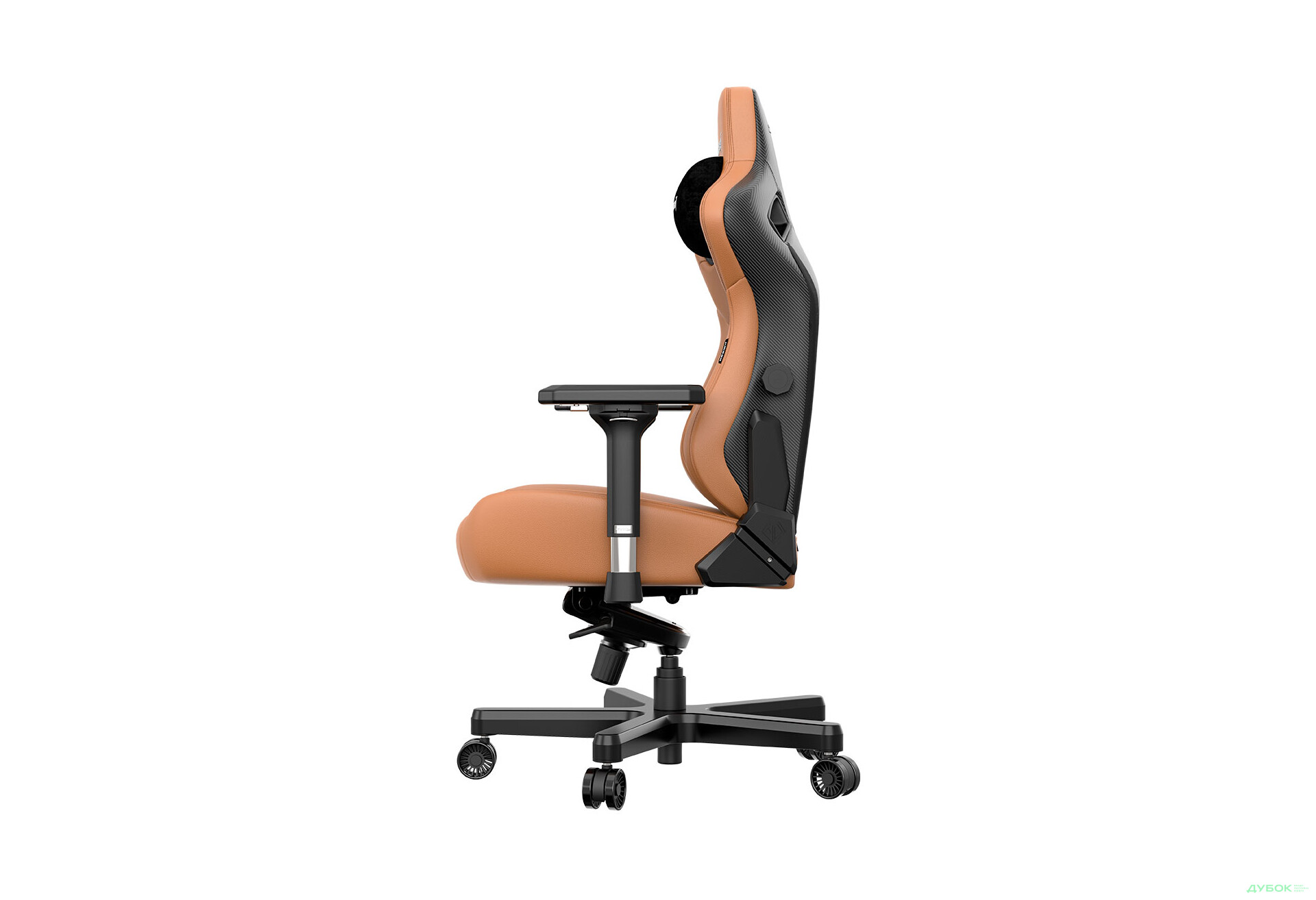 Зображення 6 - Комп'ютерне крісло Anda Seat Kaiser 3 72x57x136 см ігрове, коричневе