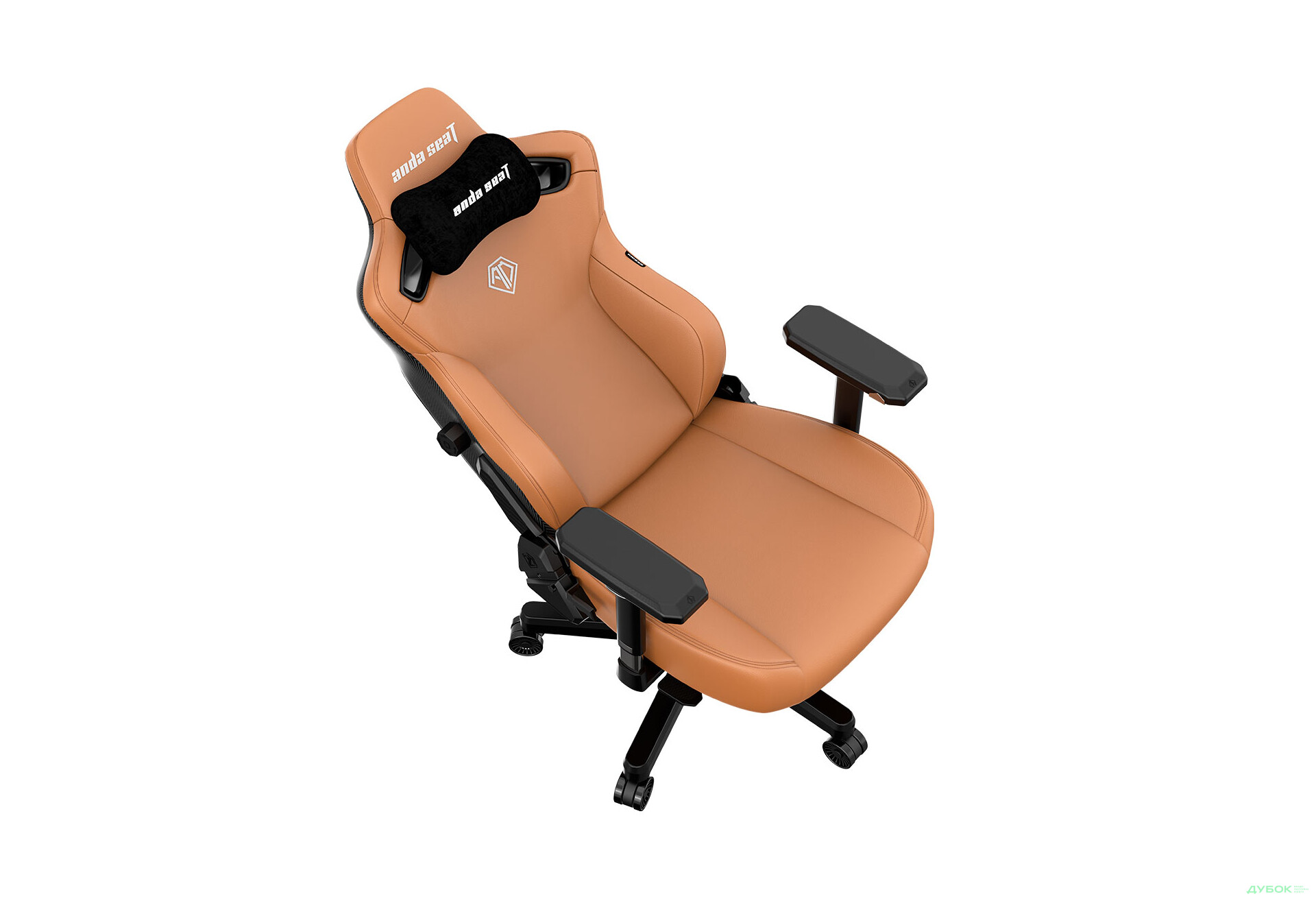 Зображення 8 - Комп'ютерне крісло Anda Seat Kaiser 3 72x57x136 см ігрове, коричневе