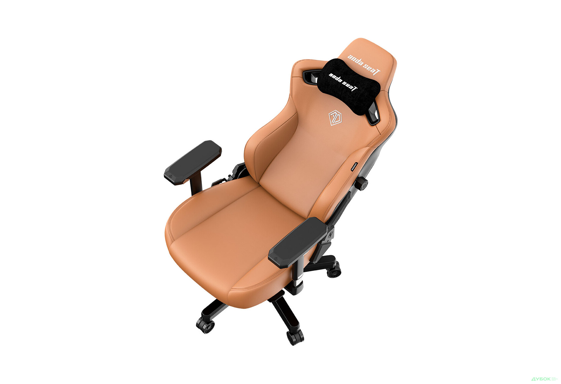 Зображення 9 - Комп'ютерне крісло Anda Seat Kaiser 3 72x57x136 см ігрове, коричневе