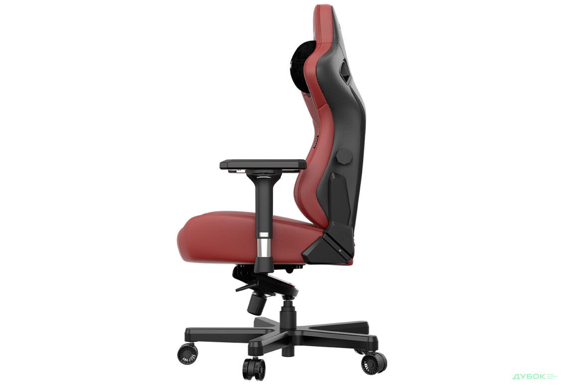 Зображення 7 - Комп'ютерне крісло Anda Seat Kaiser 3 72x57x136 см ігрове, бордове
