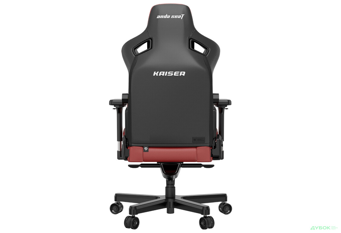Зображення 3 - Комп'ютерне крісло Anda Seat Kaiser 3 72x57x136 см ігрове, бордове