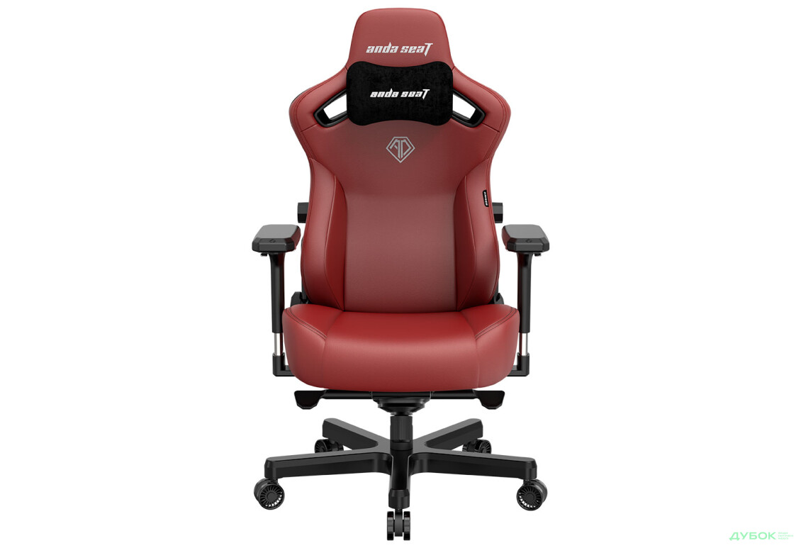 Комп'ютерне крісло Anda Seat Kaiser 3 72x57x136 см ігрове, бордове