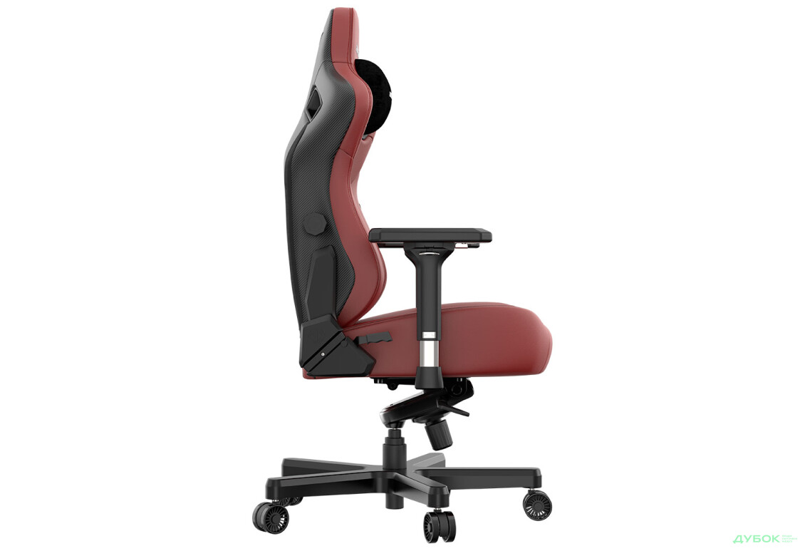 Фото 6 - Компьютерное кресло Anda Seat Kaiser 3 72x57x136 см игровое, бордовое