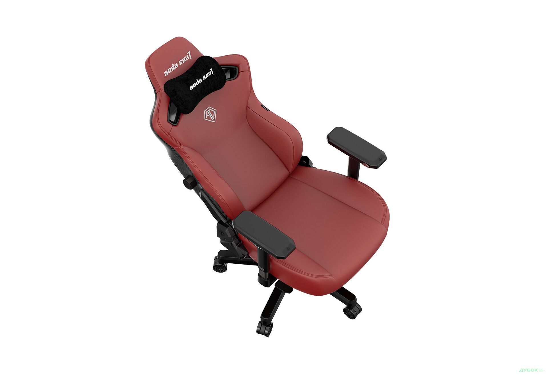 Зображення 9 - Комп'ютерне крісло Anda Seat Kaiser 3 72x57x136 см ігрове, бордове