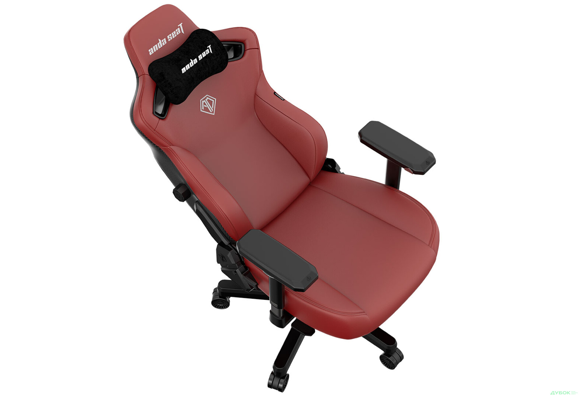 Фото 9 - Комп'ютерне крісло Anda Seat Kaiser 3 72x57x136 см ігрове, бордове