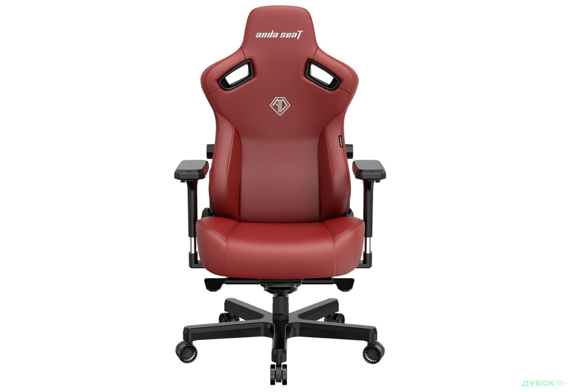 Зображення 2 - Комп'ютерне крісло Anda Seat Kaiser 3 72x57x136 см ігрове, бордове