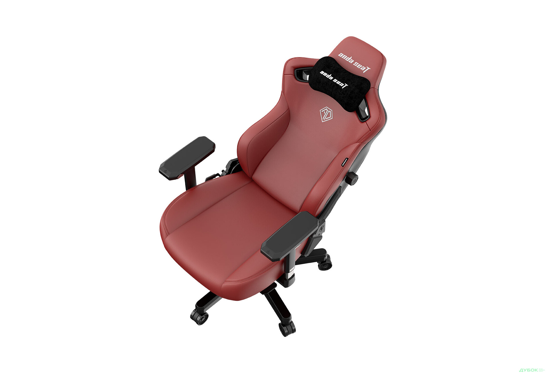Зображення 8 - Комп'ютерне крісло Anda Seat Kaiser 3 72x57x136 см ігрове, бордове