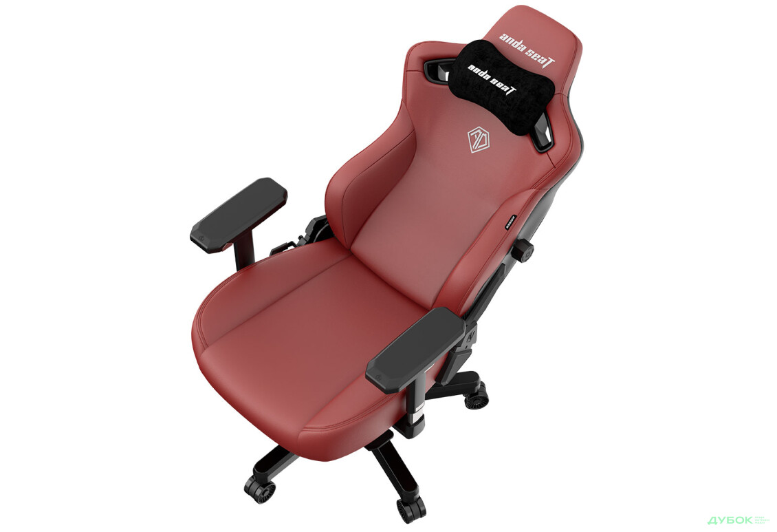 Зображення 8 - Комп'ютерне крісло Anda Seat Kaiser 3 72x57x136 см ігрове, бордове
