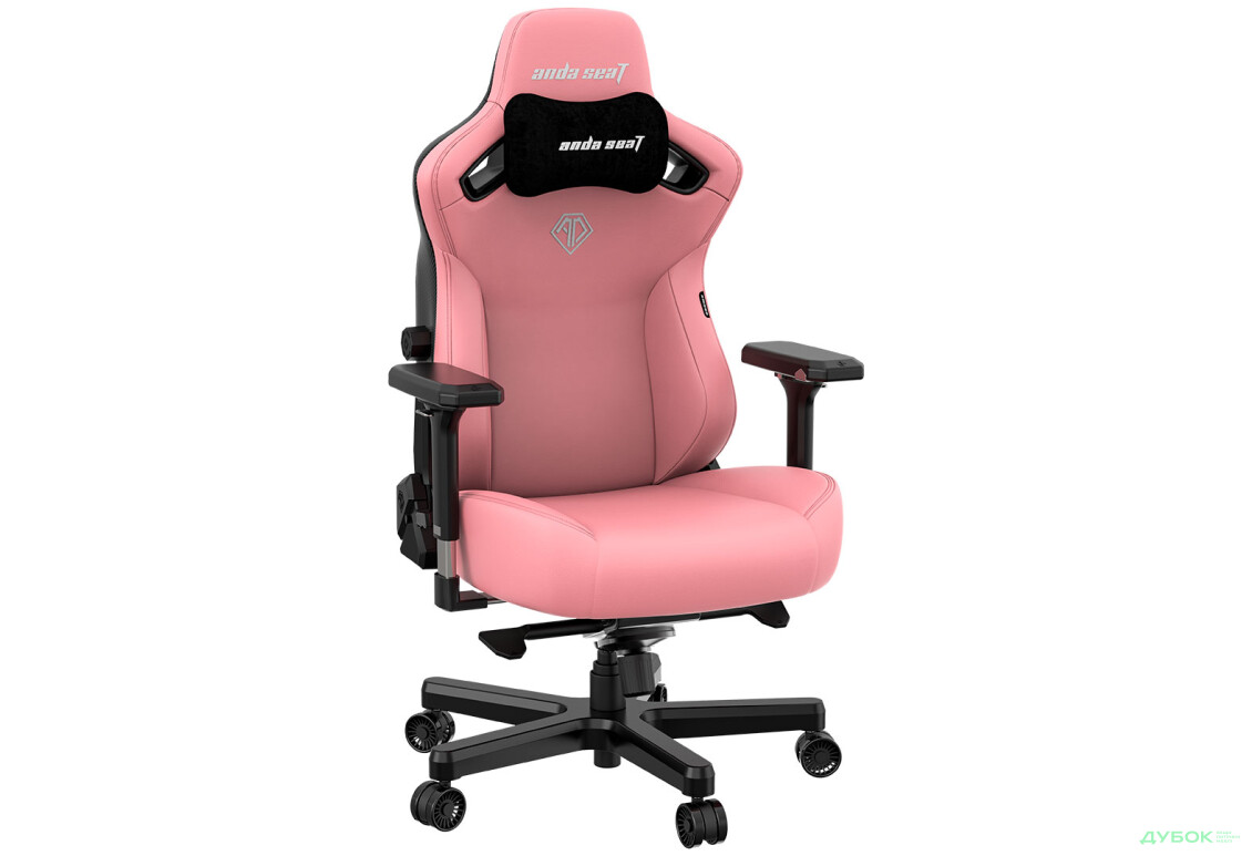 Изображение 5 - Компьютерное кресло Anda Seat Kaiser 3 72x57x136 см игровое, розовое
