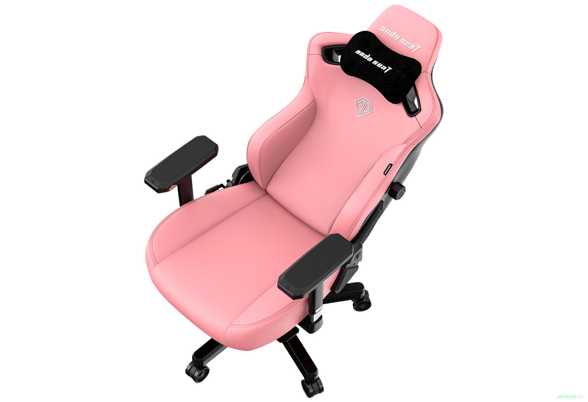 Фото 8 - Комп'ютерне крісло Anda Seat Kaiser 3 72x57x136 см ігрове, рожеве
