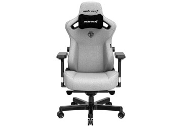 Комп'ютерне крісло Anda Seat Kaiser 3 Fabric 72x57x136 см ігрове, сіре