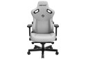 Фото 2 - Комп'ютерне крісло Anda Seat Kaiser 3 Fabric 72x57x136 см ігрове, сіре