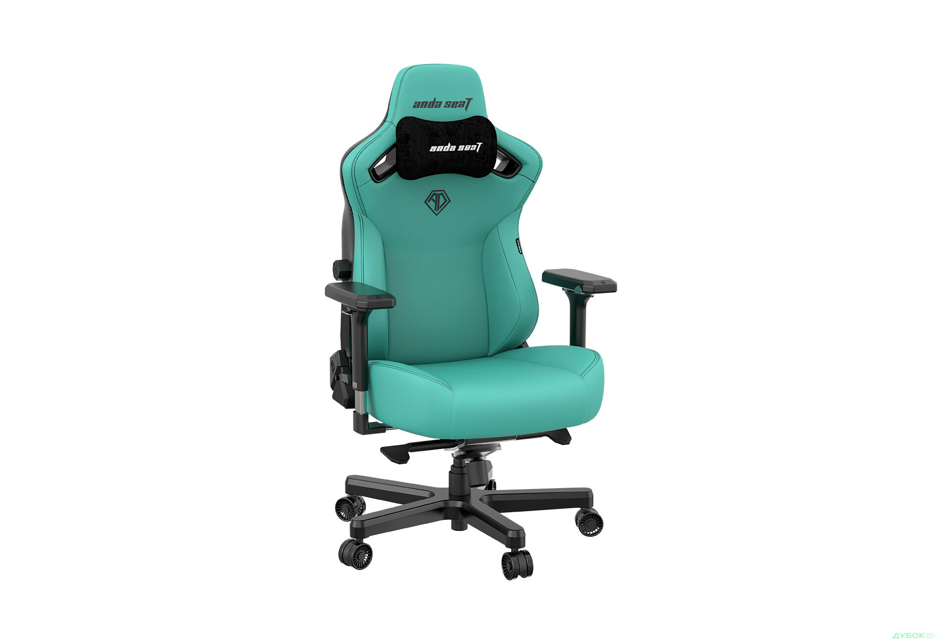 Изображение 4 - Компьютерное кресло Anda Seat Kaiser 3 72x57x136 см игровое, зеленое