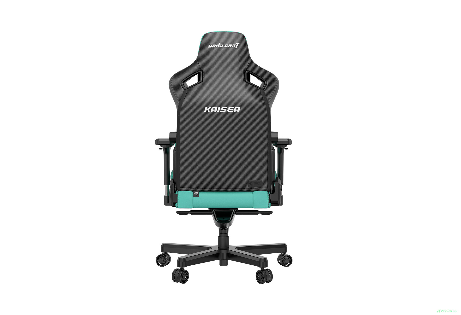 Изображение 5 - Компьютерное кресло Anda Seat Kaiser 3 72x57x136 см игровое, зеленое