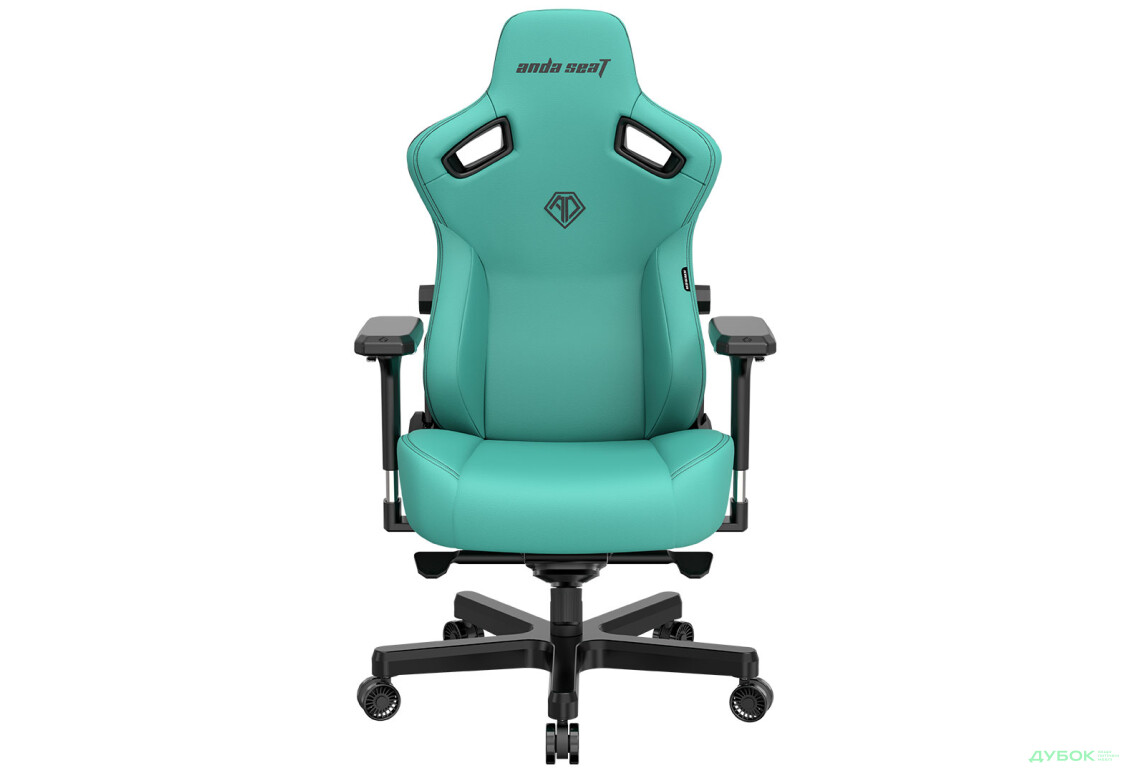 Фото 2 - Комп'ютерне крісло Anda Seat Kaiser 3 72x57x136 см ігрове, зелене