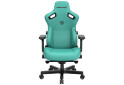 Фото 2 - Компьютерное кресло Anda Seat Kaiser 3 72x57x136 см игровое, зеленое