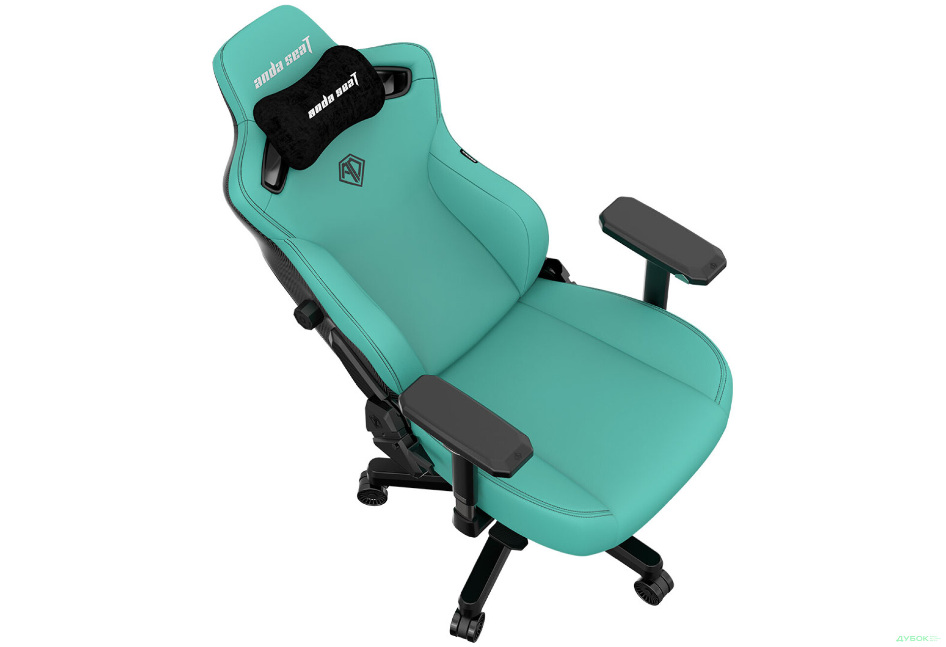 Фото 9 - Комп'ютерне крісло Anda Seat Kaiser 3 72x57x136 см ігрове, зелене
