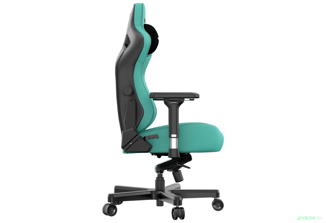 Фото 6 - Комп'ютерне крісло Anda Seat Kaiser 3 72x57x136 см ігрове, зелене