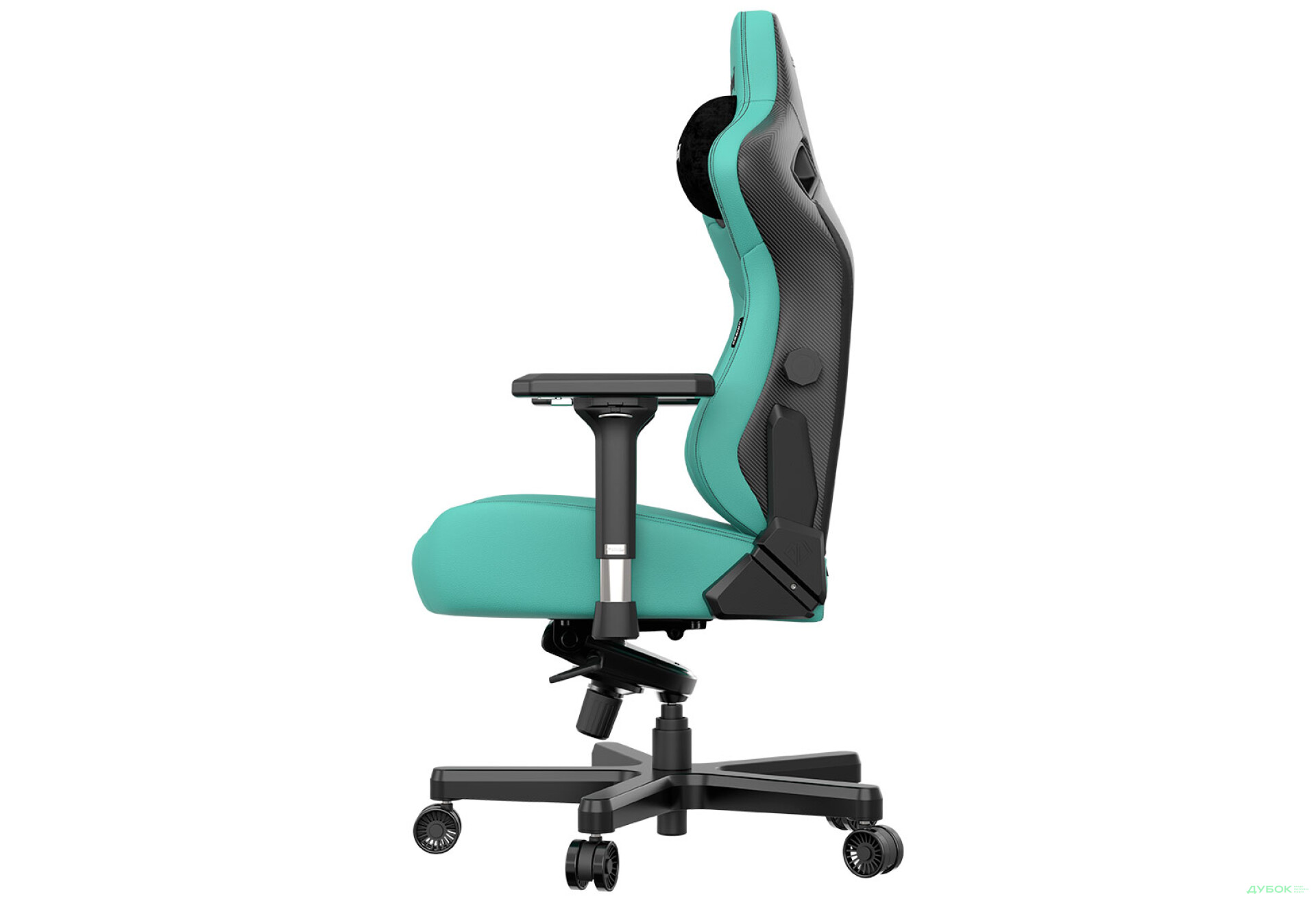 Фото 7 - Комп'ютерне крісло Anda Seat Kaiser 3 72x57x136 см ігрове, зелене