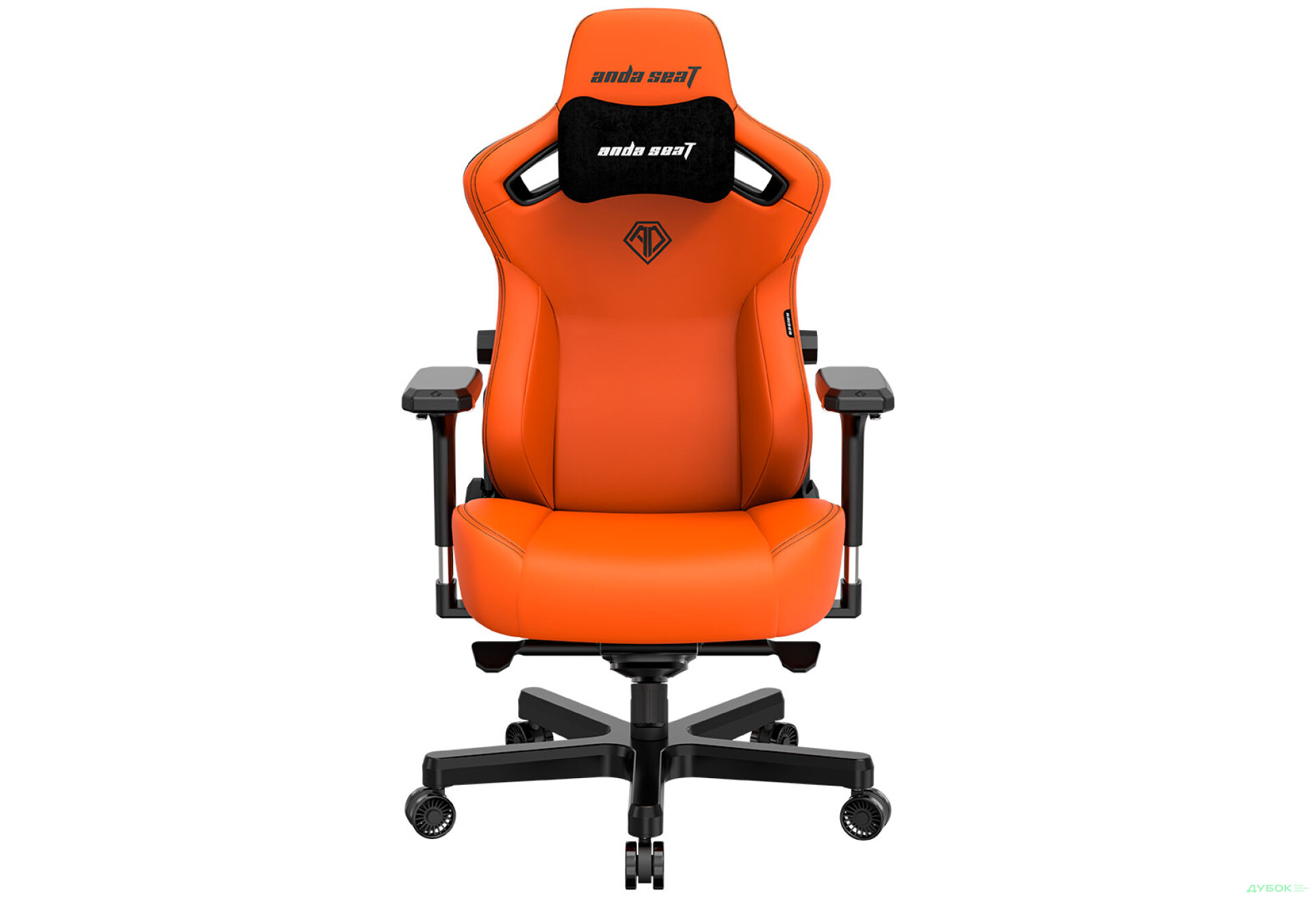 Фото 1 - Комп'ютерне крісло Anda Seat Kaiser 3 72x57x136 см ігрове, помаранчеве