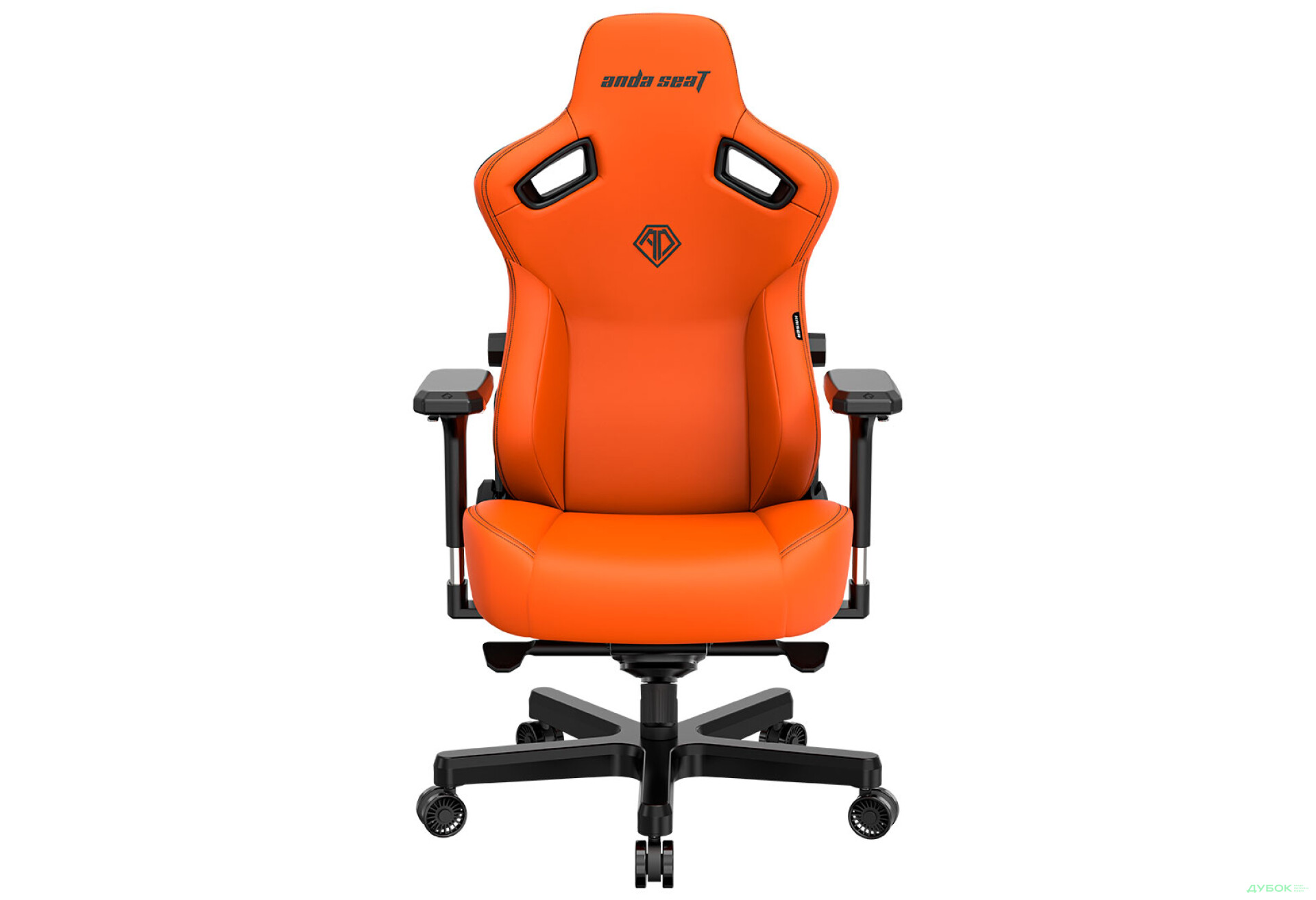 Фото 2 - Комп'ютерне крісло Anda Seat Kaiser 3 72x57x136 см ігрове, помаранчеве
