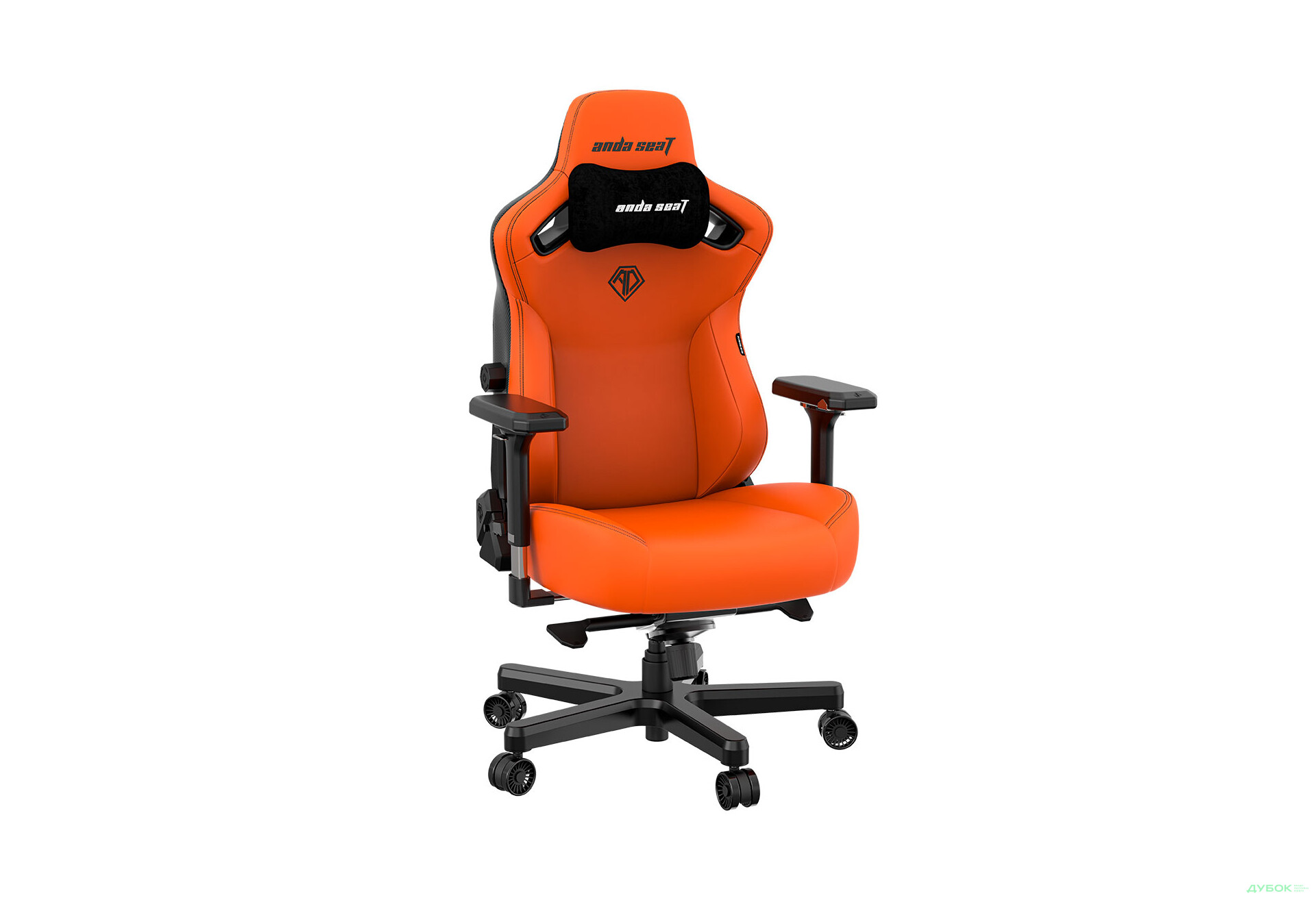 Изображение 5 - Компьютерное кресло Anda Seat Kaiser 3 72x57x136 см игровое, оранжевое