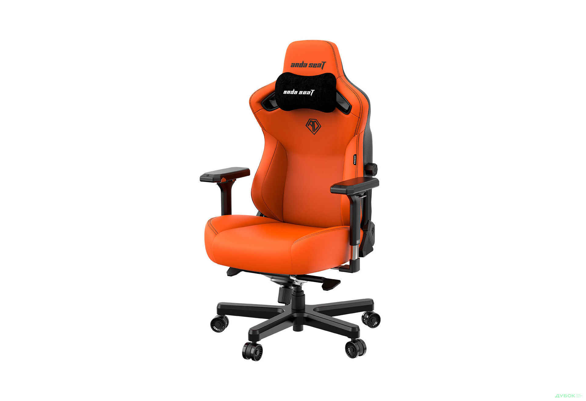 Изображение 4 - Компьютерное кресло Anda Seat Kaiser 3 72x57x136 см игровое, оранжевое