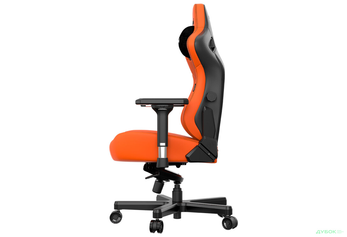Фото 7 - Комп'ютерне крісло Anda Seat Kaiser 3 72x57x136 см ігрове, помаранчеве