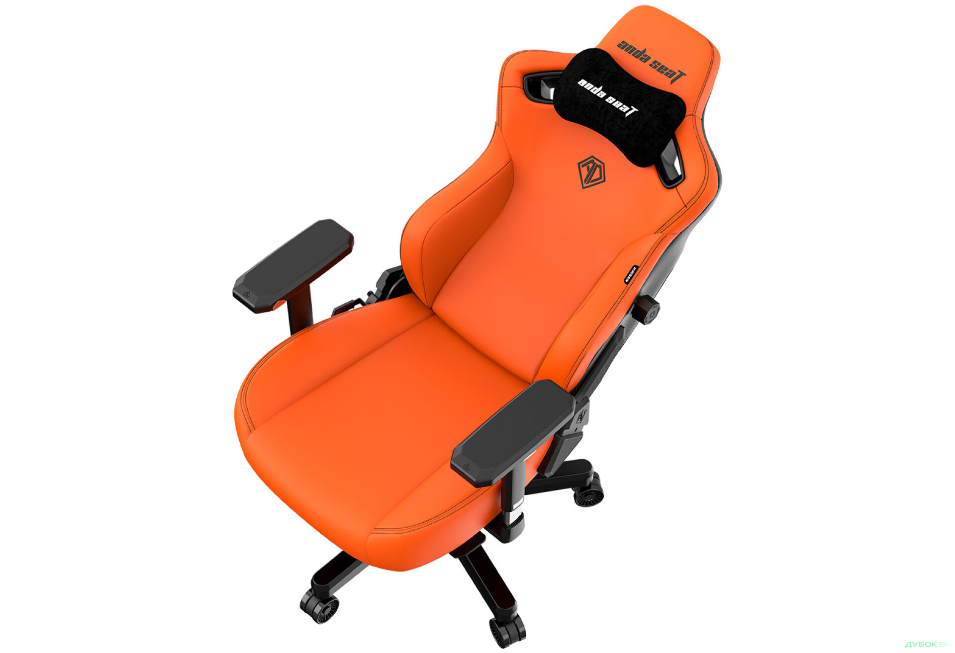Фото 9 - Компьютерное кресло Anda Seat Kaiser 3 72x57x136 см игровое, оранжевое
