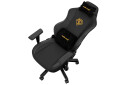 Фото 6 - Комп'ютерне крісло Anda Seat Phantom 3 70x55x134 см ігрове, чорне із золотом