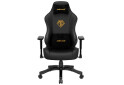 Фото 1 - Комп'ютерне крісло Anda Seat Phantom 3 70x55x134 см ігрове, чорне із золотом