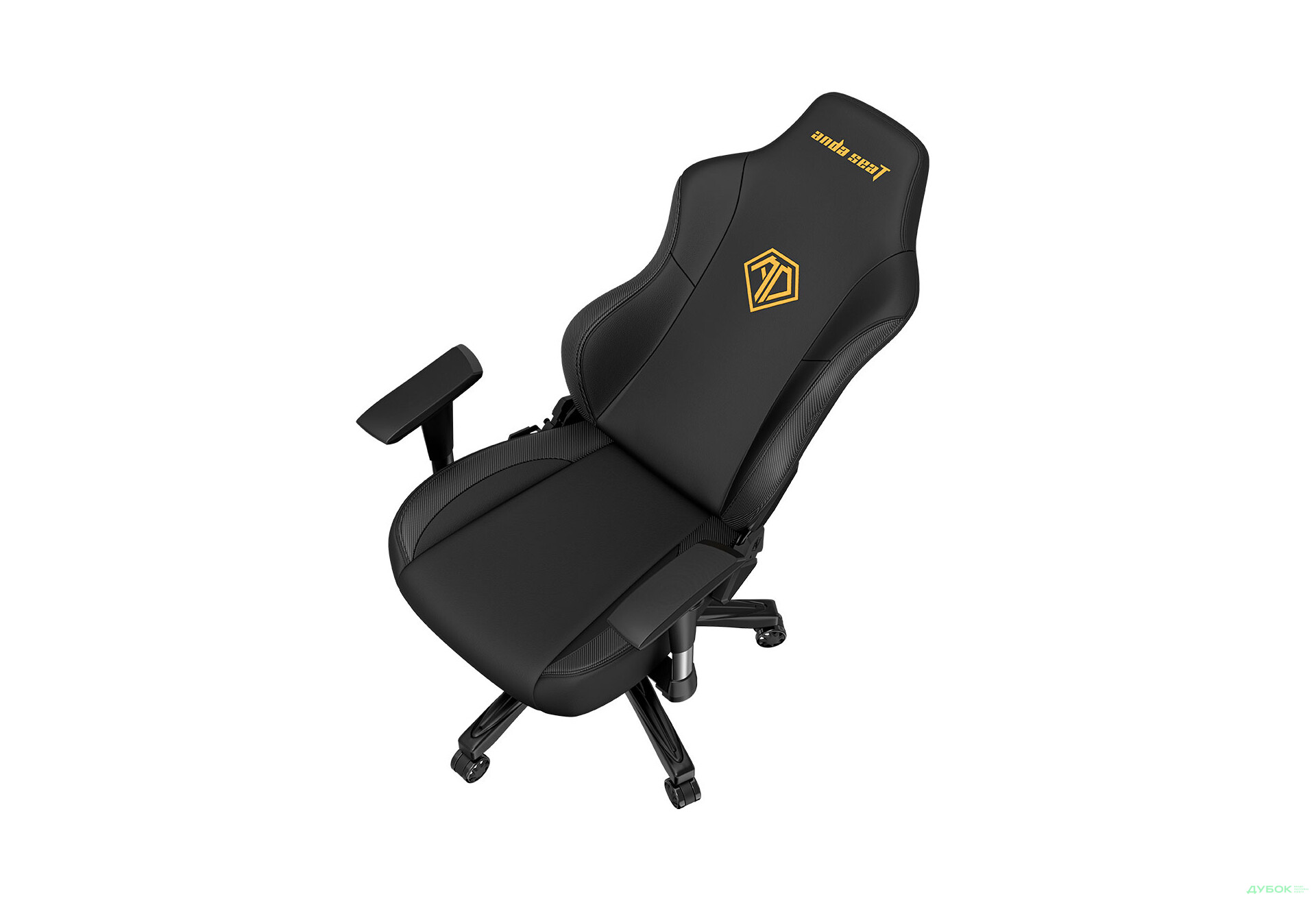Изображение 7 - Компьютерное кресло Anda Seat Phantom 3 70x55x134 см игровое, черное с золотым