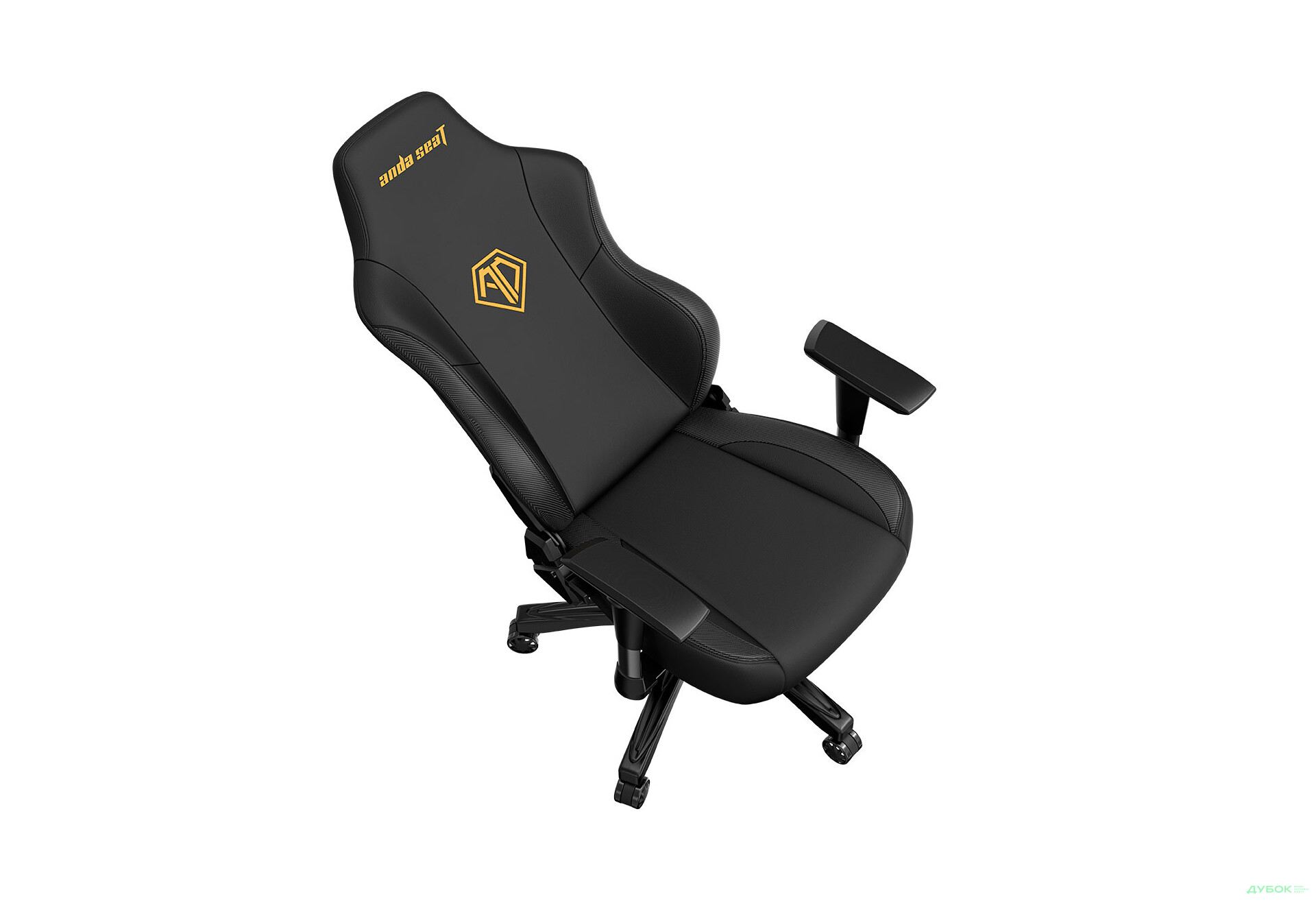 Изображение 8 - Компьютерное кресло Anda Seat Phantom 3 70x55x134 см игровое, черное с золотым