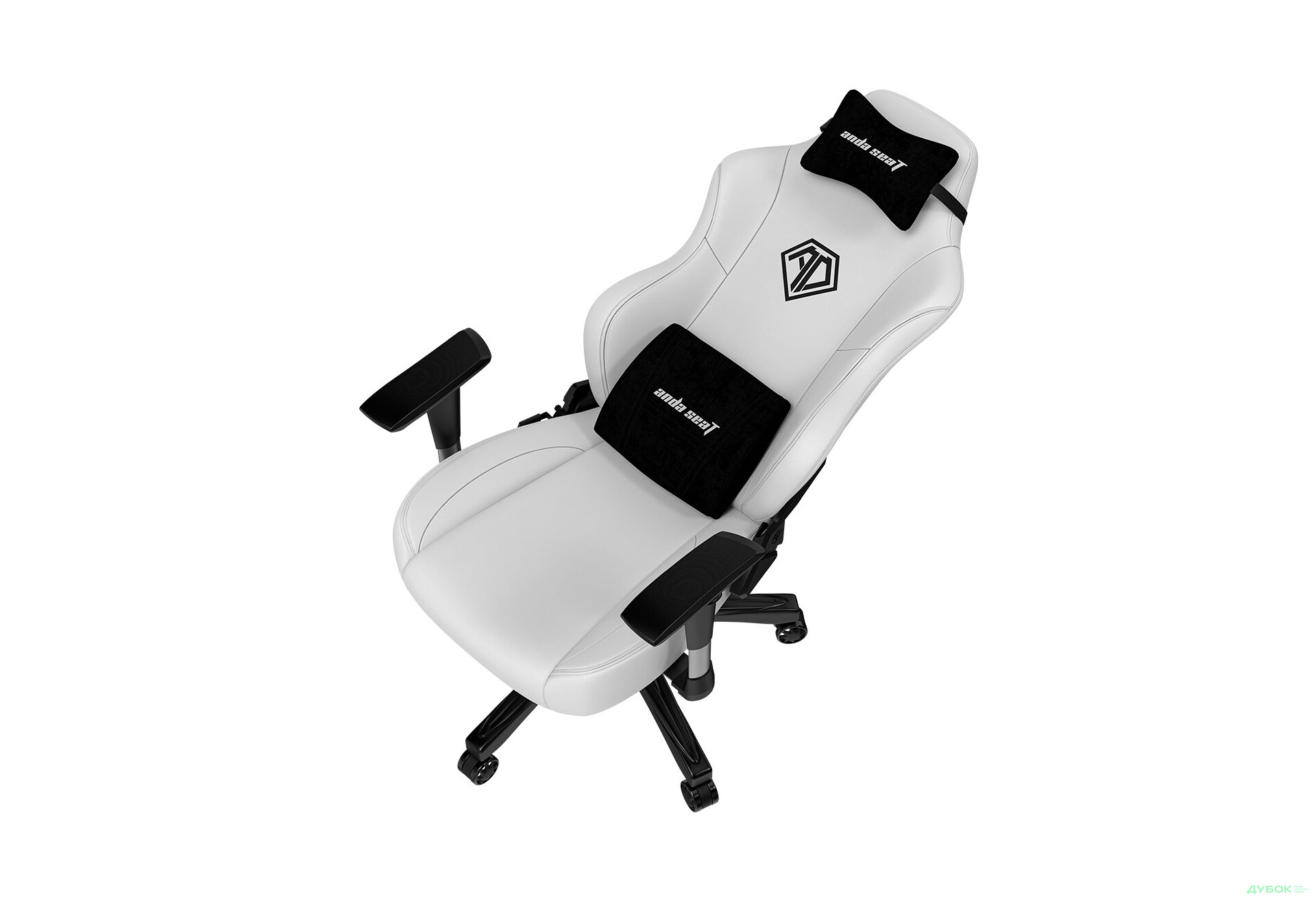 Зображення 9 - Комп'ютерне крісло Anda Seat Phantom 3 70x55x134 см ігрове, біле