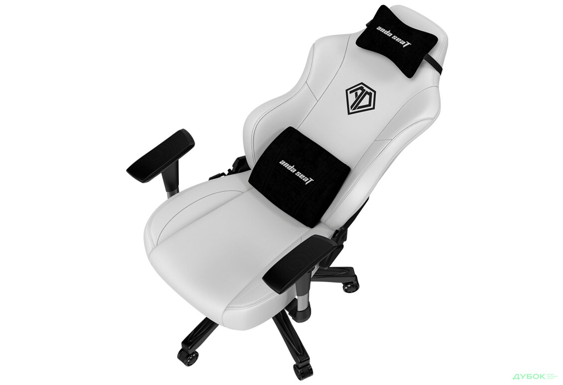 Зображення 9 - Комп'ютерне крісло Anda Seat Phantom 3 70x55x134 см ігрове, біле