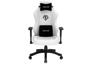 Комп'ютерне крісло Anda Seat Phantom 3 70x55x134 см ігрове, біле