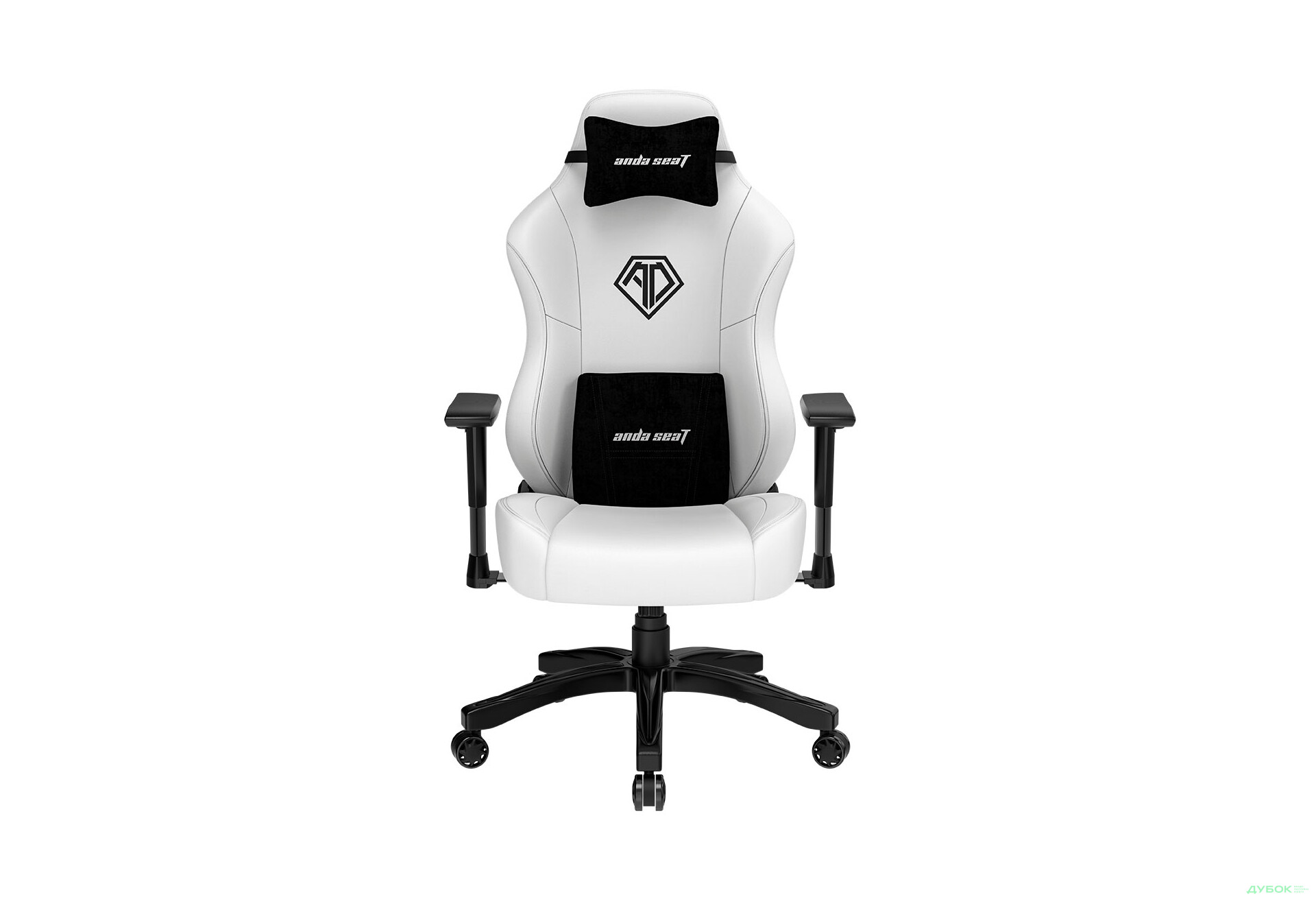 Зображення 1 - Комп'ютерне крісло Anda Seat Phantom 3 70x55x134 см ігрове, біле
