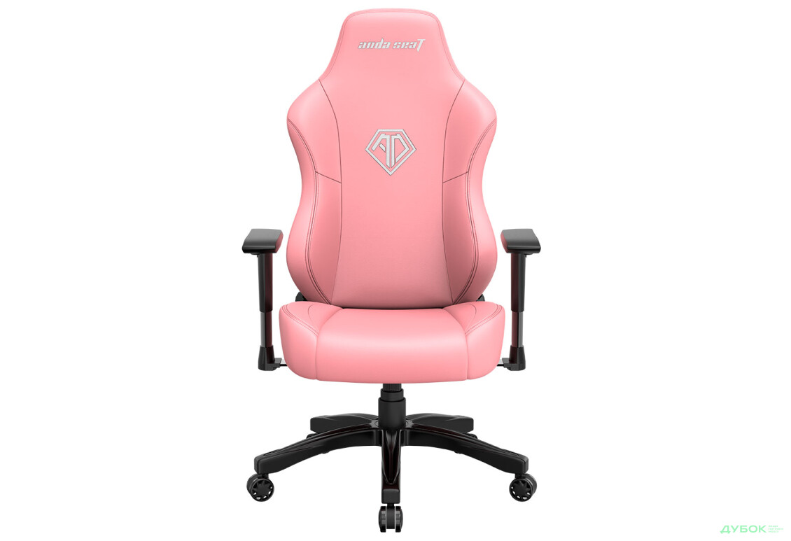 Фото 2 - Компьютерное кресло Anda Seat Phantom 3 70x55x134 см игровое, розовое