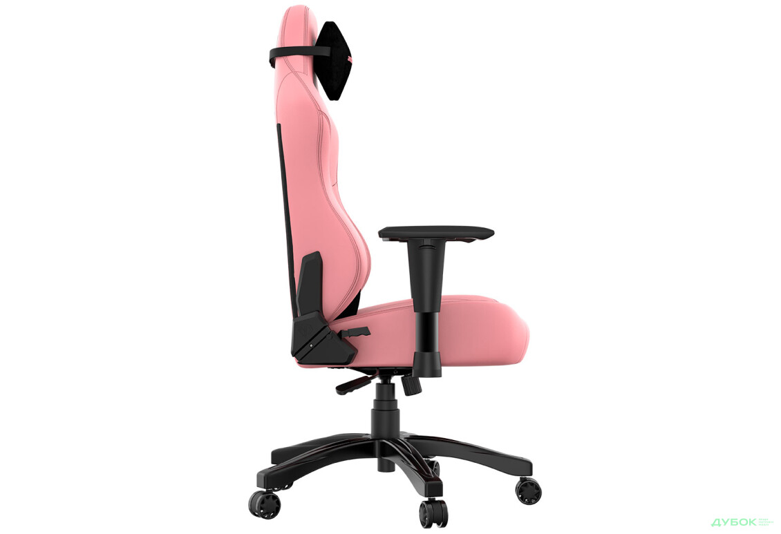 Фото 6 - Комп'ютерне крісло Anda Seat Phantom 3 70x55x134 см ігрове, рожеве