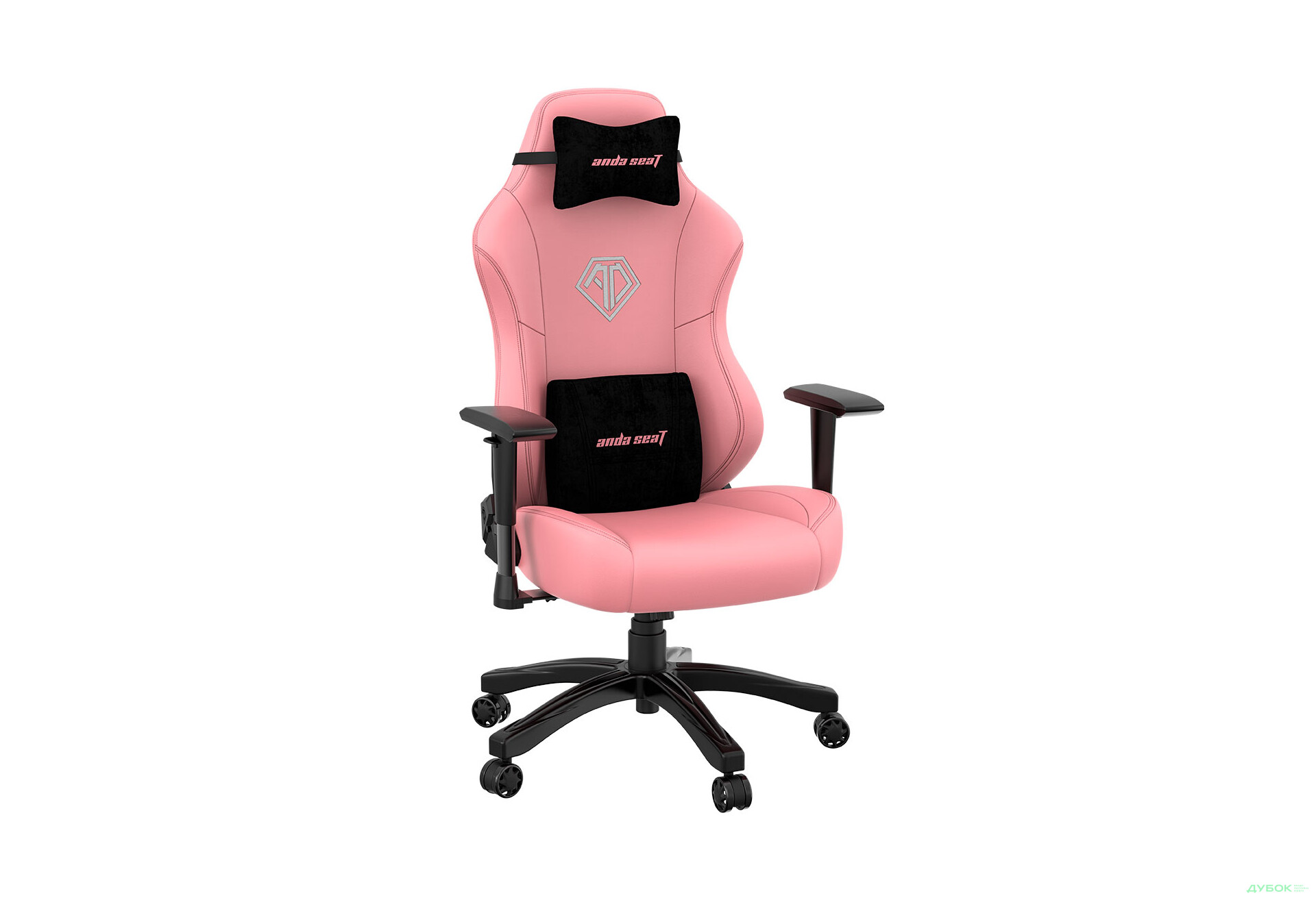 Изображение 5 - Компьютерное кресло Anda Seat Phantom 3 70x55x134 см игровое, розовое