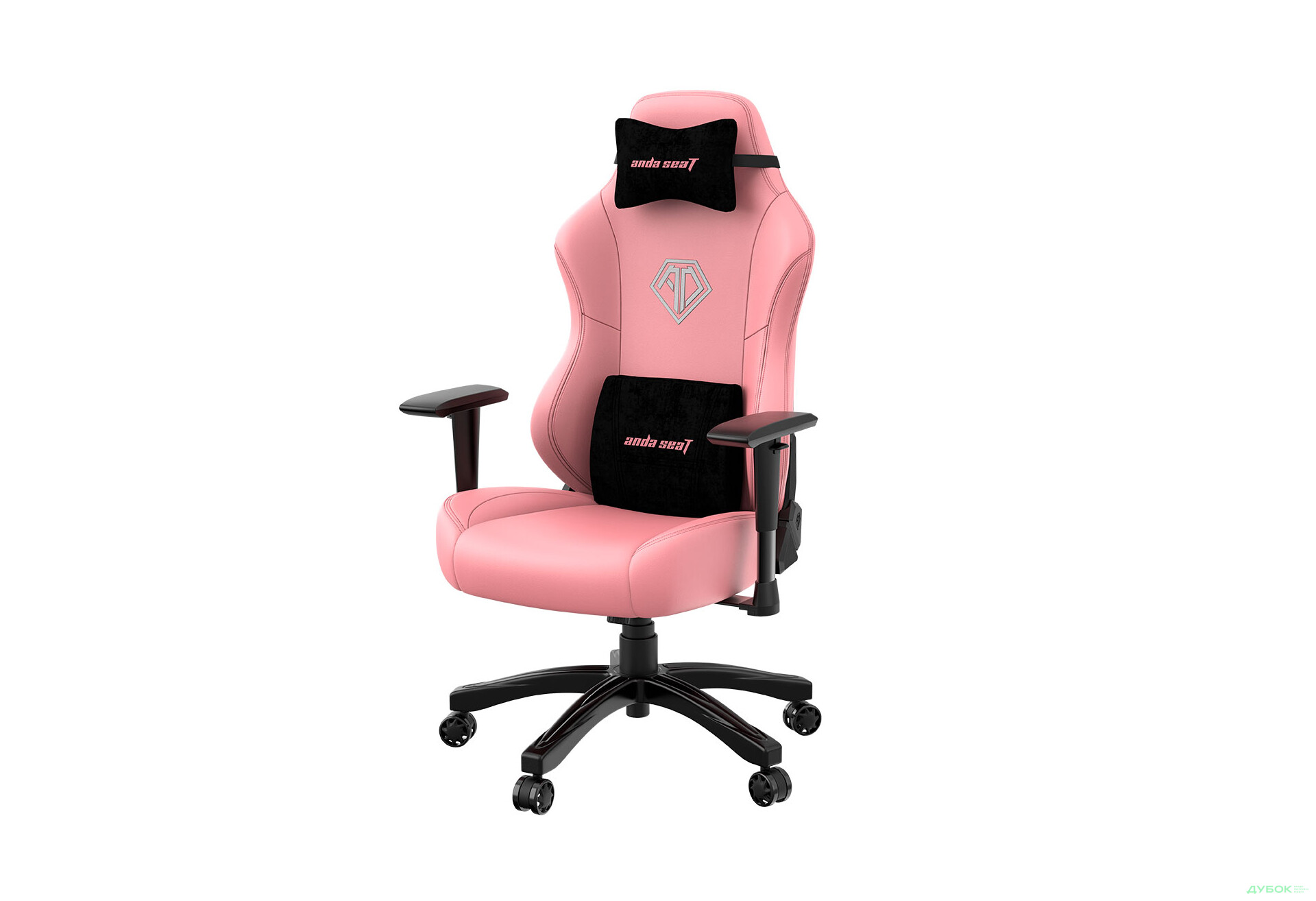 Изображение 4 - Компьютерное кресло Anda Seat Phantom 3 70x55x134 см игровое, розовое