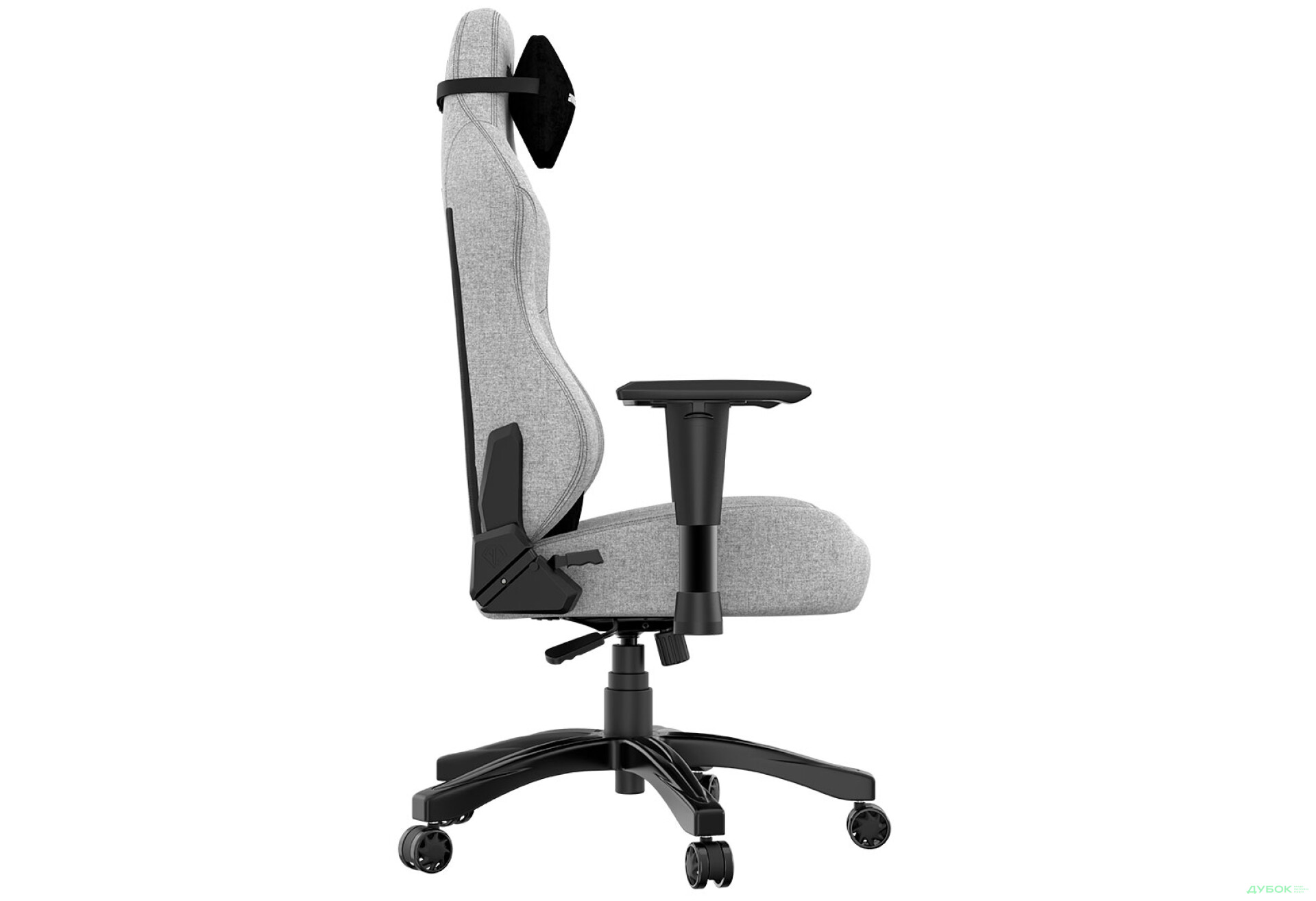 Фото 7 - Комп'ютерне крісло Anda Seat Phantom 3 70x55x134 см ігрове, сіре